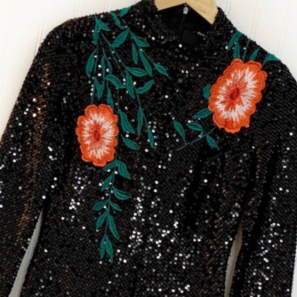 Gianni Bini Tallulah sequin embroidered dress - Picture 4 of 7